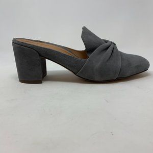 Vionic Gray Presley Knot Mules Heeled Slip On